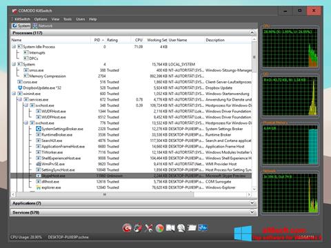 Captura de pantalla Comodo Cleaning Essentials para Windows 8