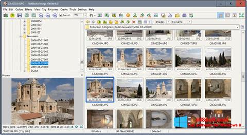 Captura de pantalla FastStone Image Viewer para Windows 8