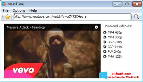 Captura de pantalla MassTube para Windows 8