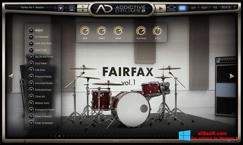 Captura de pantalla Addictive Drums para Windows 8