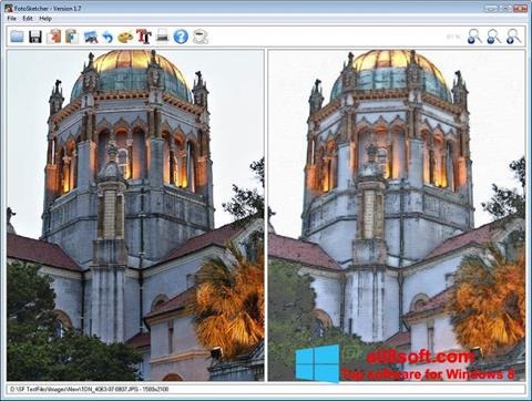 Captura de pantalla FotoSketcher para Windows 8