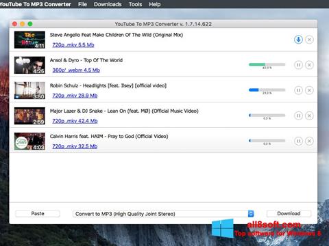 Captura de pantalla Free YouTube to MP3 Converter para Windows 8