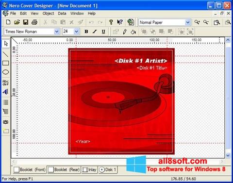 Captura de pantalla Nero Cover Designer para Windows 8
