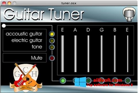 Captura de pantalla Guitar Tuner para Windows 8