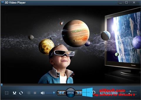 Captura de pantalla 3D Video Player para Windows 8