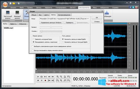 Captura de pantalla AVS Audio Editor para Windows 8