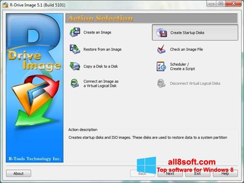Captura de pantalla R-Drive Image para Windows 8