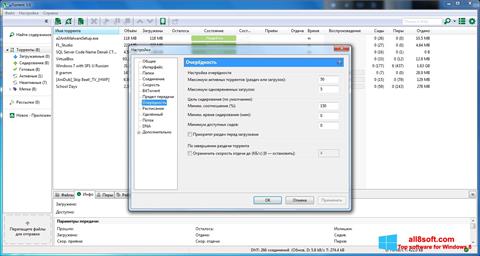 Captura de pantalla uTorrent para Windows 8