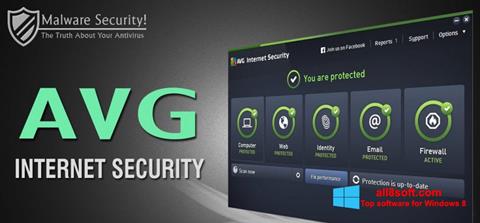 Captura de pantalla AVG Internet Security para Windows 8