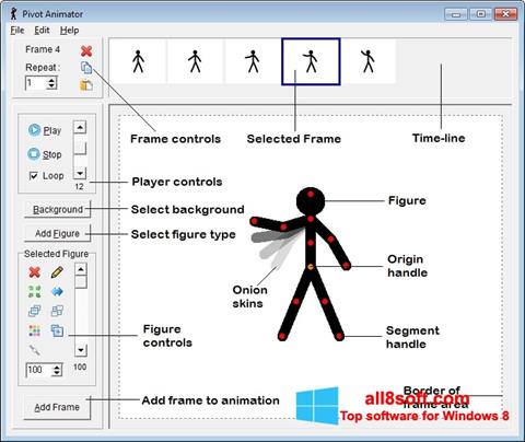 Captura de pantalla Pivot Animator para Windows 8