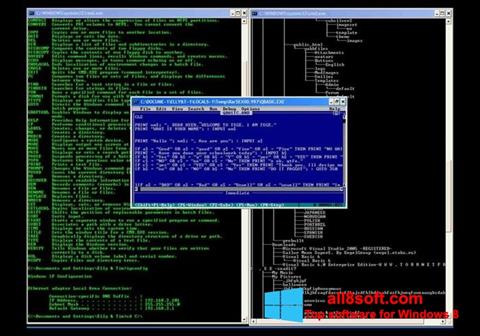 Captura de pantalla QBasic para Windows 8