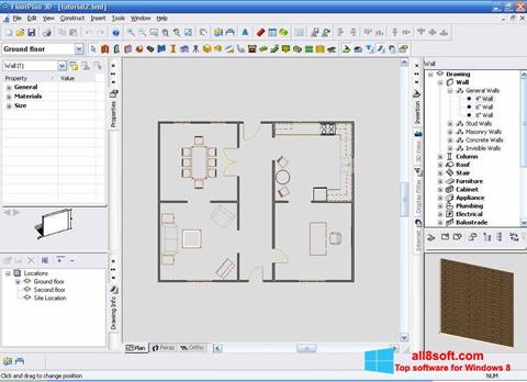 Captura de pantalla FloorPlan 3D para Windows 8