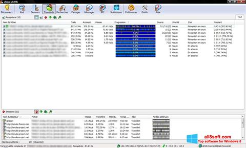 Captura de pantalla eMule para Windows 8