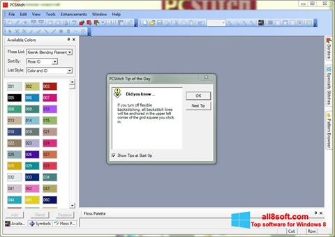 Captura de pantalla PCStitch para Windows 8