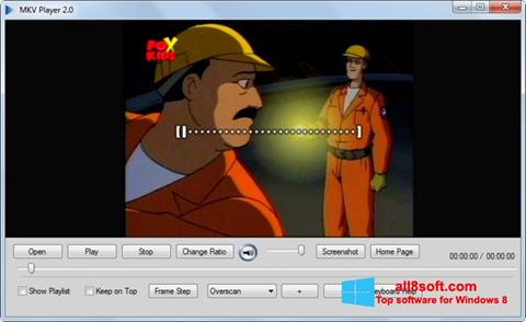 Captura de pantalla MKV Player para Windows 8