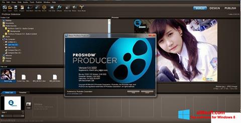 Captura de pantalla ProShow Producer para Windows 8
