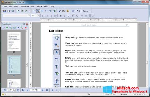 Captura de pantalla Infix PDF Editor para Windows 8
