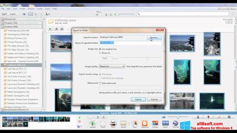 Captura de pantalla Picasa para Windows 8