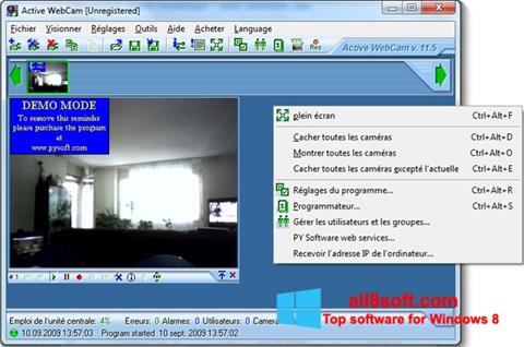 Captura de pantalla Active WebCam para Windows 8