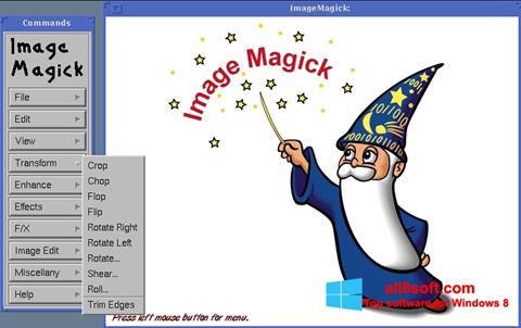 Captura de pantalla ImageMagick para Windows 8