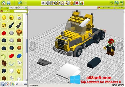 Captura de pantalla LEGO Digital Designer para Windows 8