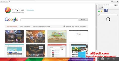 Captura de pantalla Orbitum para Windows 8