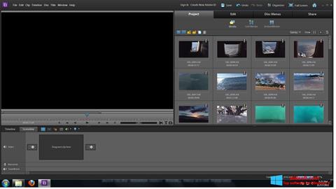 Captura de pantalla Adobe Premiere Elements para Windows 8