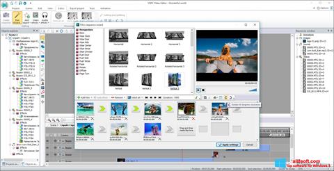 Captura de pantalla VSDC Free Video Editor para Windows 8