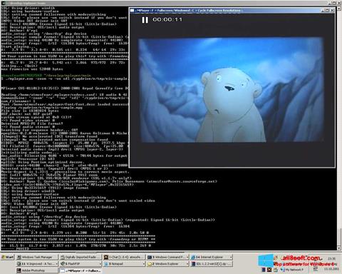 Captura de pantalla MPlayer para Windows 8
