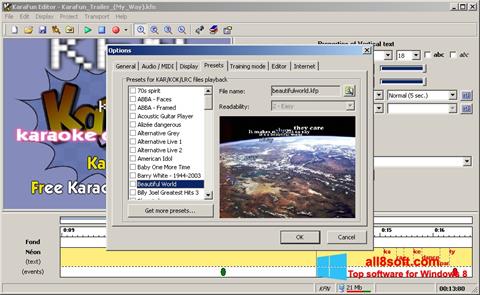 Captura de pantalla KaraFun para Windows 8