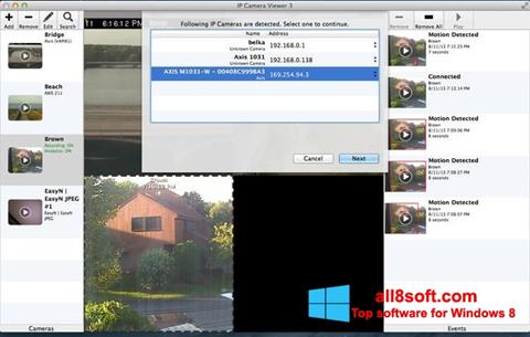 Captura de pantalla IP Camera Viewer para Windows 8