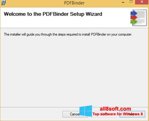 Captura de pantalla PDFBinder para Windows 8