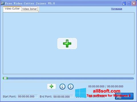 Captura de pantalla Free Video Cutter para Windows 8