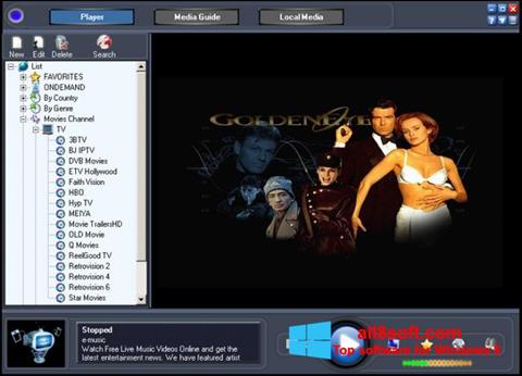 Captura de pantalla Online TV Live para Windows 8