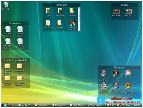 Captura de pantalla Fences para Windows 8