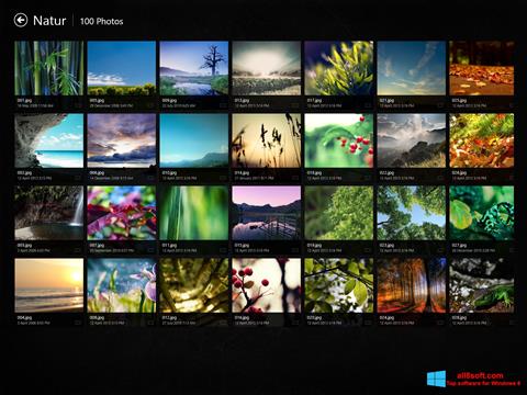 Captura de pantalla Picasa Photo Viewer para Windows 8